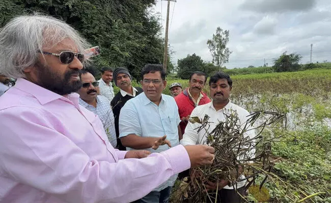 ಕಾರಂಜಾ ಜಲಾಶಯ ಸುತ್ತಮುತ್ತಲಿನ ಪ್ರದೇಶಗಳಿಗೆ ಸಚಿವ ಈಶ್ವರ್ ಖಂಡ್ರೆ ಭೇಟಿ, ಪರಿಶೀಲನೆ