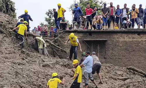 ಉತ್ತರಾಖಂಡದಲ್ಲಿ ಮತ್ತೆ ಮೇಘಸ್ಫೋಟ: ಐವರು ಮೃತ್ಯು,ಹಲವರು ನಾಪತ್ತೆ
