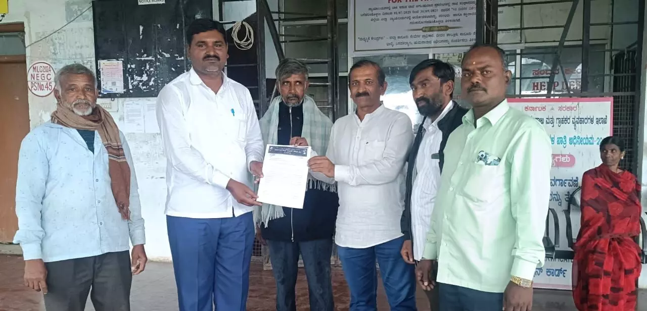 ಔರಾದ್ | ತ್ವರಿತವಾಗಿ ಬೆಳೆ ಪರಿಹಾರ ವಿತರಿಸಲು ಡಿಎಸ್ಎಸ್ ಮನವಿ