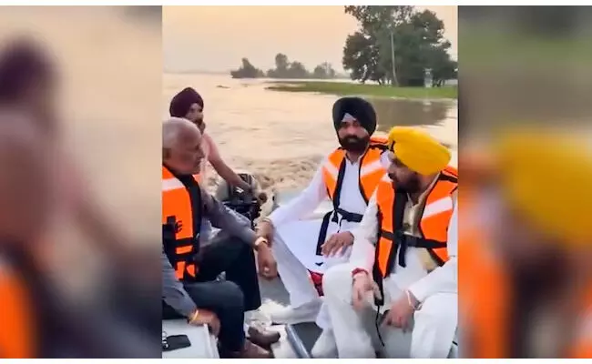 ಪಂಜಾಬ್ ನೆರೆ ಪೀಡಿತ ಪ್ರದೇಶಗಳಿಗೆ ಪ್ರವಾಸದ ವೇಳೆ ‘ಐಷಾರಾಮಿ ಹಡಗು ಪ್ರಯಾಣ’ದ ಚರ್ಚೆ: ಆಪ್ ಸರಕಾರಕ್ಕೆ ಪ್ರತಿಪಕ್ಷ ತರಾಟೆ