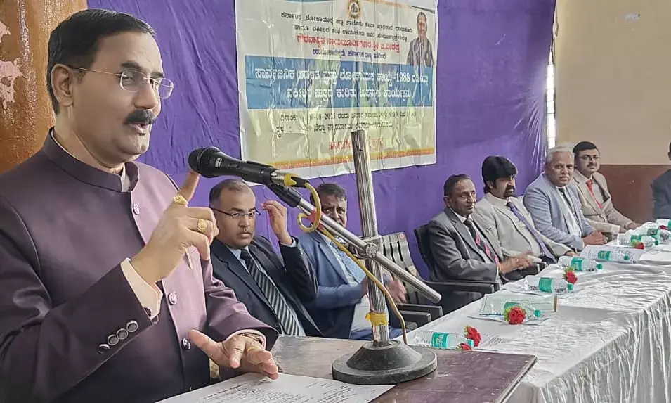 ನ್ಯಾಯಾಂಗ, ಪತ್ರಿಕಾರಂಗ ಬಲಿಷ್ಟಗೊಳಿಸೋಣ: ಉಪ ಲೋಕಾಯುಕ್ತ ನ್ಯಾ.ಬಿ.ವೀರಪ್ಪ ಸಲಹೆ