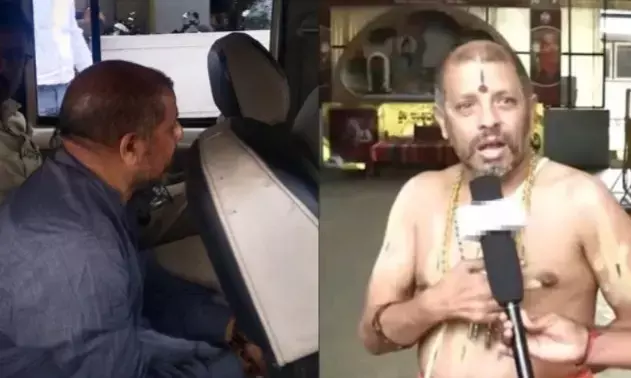 ಸಿಎಂ ಸಿದ್ದರಾಮಯ್ಯಗೆ ನಿಂದನೆ ಪ್ರಕರಣ : ರಾಘವೇಂದ್ರಸ್ವಾಮಿ ಮಠದ ಅರ್ಚಕನ ಬಂಧನ