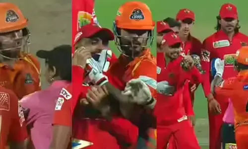 ಡಿಪಿಎಲ್ ಲೀಗ್‌ ಪಂದ್ಯಾಟದ ವೇಳೆ ಮೈದಾನದಲ್ಲೇ 2 ತಂಡಗಳ ನಡುವೆ ಸಂಘರ್ಷ : ಮಧ್ಯಪ್ರವೇಶಿಸಿದ ಮಹಿಳಾ ಅಂಪೈರ್!