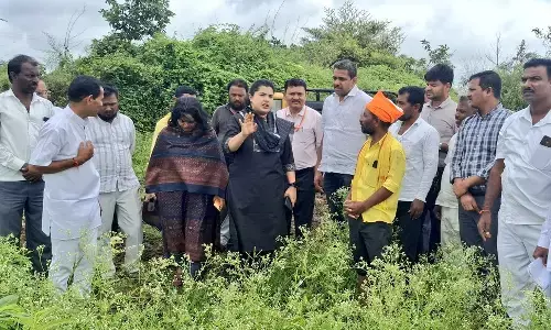 ಕಲಬುರಗಿ | ಅತಿವೃಷ್ಟಿಯಿಂದ ಬೆಳೆ ಹಾನಿಯಾದ ಸ್ಥಳಗಳಿಗೆ ಜಿಲ್ಲಾಧಿಕಾರಿಗಳಿಂದ ಭೇಟಿ