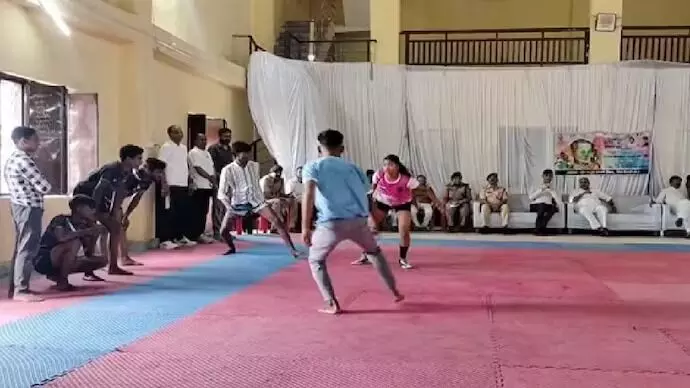 ಮಧ್ಯಪ್ರದೇಶ | ಪುರುಷರು ಮತ್ತು ಮಹಿಳೆಯರ ಮಧ್ಯೆ ಕಬಡ್ಡಿ ಪಂದ್ಯ : ವಿವಾದ