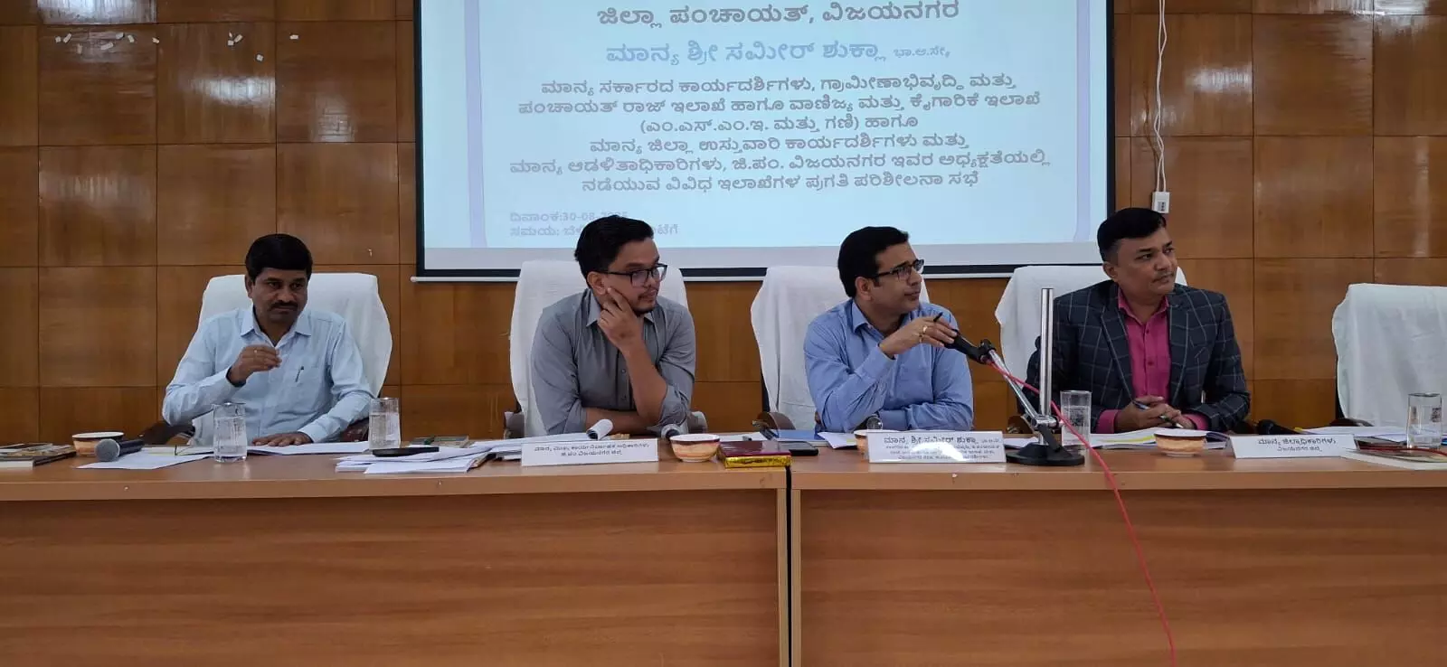 ಅಂಕಿಅoಶಗಳ ವರದಿ ವಾಚನಕ್ಕಿಂತ ಗುಣಾತ್ಮಕ ಅಭಿವೃದ್ಧಿ ಬಗ್ಗೆ ಚರ್ಚಿಸಿ: ಸಮೀರ್ ಶುಕ್ಲಾ