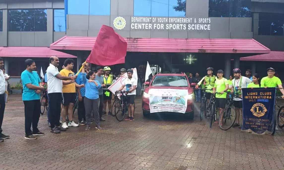 ಎಚ್‌ಐವಿ ಬಗ್ಗೆ ಜನ ಜಾಗೃತಿಗಾಗಿ ಉಡುಪಿ ಜಿಲ್ಲಾ ಮಟ್ಟದ ಮ್ಯಾರಾಥಾನ್ -ಸೈಕ್ಲಾಥಾನ್