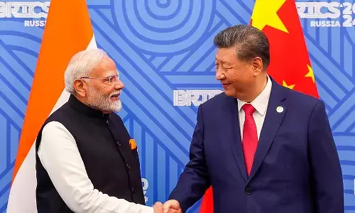 7 ವರ್ಷಗಳ ಬಳಿಕ ಮೋದಿ ಚೀನಾ ಭೇಟಿ : ಕ್ಸಿ ಜಿನ್‌ಪಿಂಗ್‌ ಜೊತೆ ಮಹತ್ವದ ಮಾತುಕತೆ