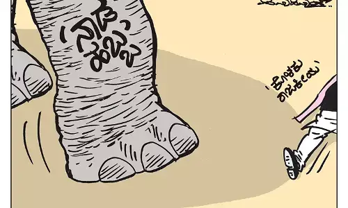 ಛೂ ಬಾಣ | ಪಿ. ಮಹಮ್ಮದ್ ಕಾರ್ಟೂನ್