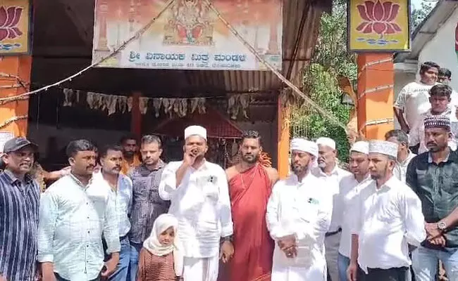 ನೆಲ್ಲಿಹುದಿಕೇರಿ, ನಲ್ವತ್ತೇಕರೆಯಲ್ಲಿ ಸೌಹಾರ್ದದ ಗಣೇಶೋತ್ಸವ ಆಚರಣೆ