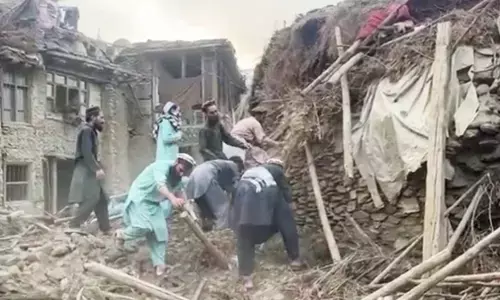 ಅಫ್ಘಾನಿಸ್ತಾನದಲ್ಲಿ ಪ್ರಬಲ ಭೂಕಂಪ: 600ಕ್ಕೂ ಅಧಿಕ ಮಂದಿ ಮೃತ್ಯು, 400 ಮಂದಿಗೆ ಗಾಯ