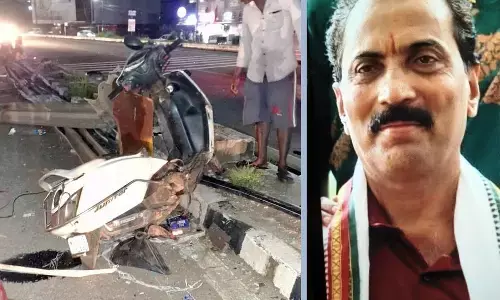 ಸುರತ್ಕಲ್ | ಕಾರು ಢಿಕ್ಕಿ: ದ್ವಿಚಕ್ರ ವಾಹನ ಸವಾರ ಮೃತ್ಯು; ಸಹಸವಾರ ಬಾಲಕನಿಗೆ ಗಾಯ