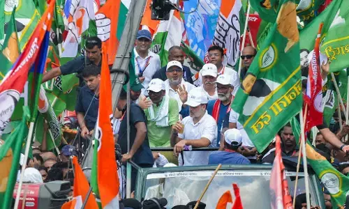 ಶೀಘ್ರವೇ ʼಹೈಡ್ರೋಜನ್ ಬಾಂಬ್ʼ: ʼವೋಟ್ ಚೋರಿʼ ಬಗ್ಗೆ ಹೊಸ ಮಾಹಿತಿಗಳ ಸುಳಿವು ನೀಡಿದ ರಾಹುಲ್ ಗಾಂಧಿ