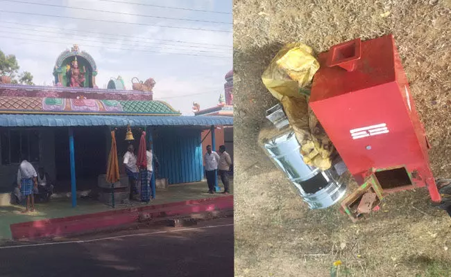 ಹನೂರು: ದೇವಾಲಯದ  ಹುಂಡಿ ಹಣ ಕಳವು