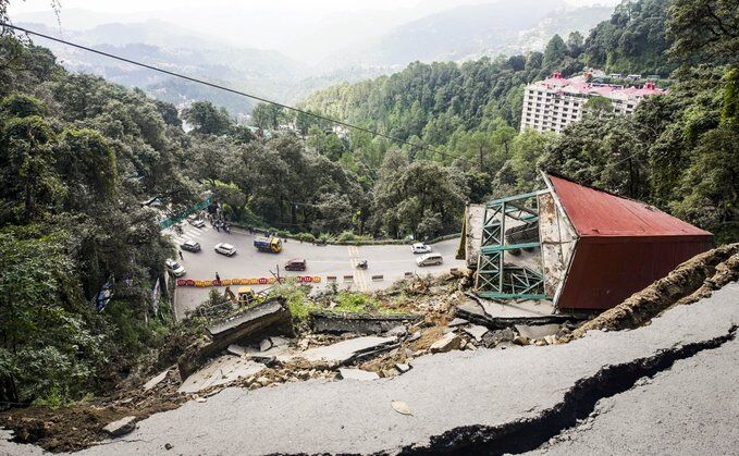 ಹಿಮಾಚಲ ಪ್ರದೇಶದಲ್ಲಿ ನಿರಂತರ ಮಳೆ, ಭೂಕುಸಿತ; ಐದು ಮಂದಿ ಮೃತ್ಯು