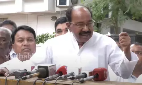 ‘ಧರ್ಮಸ್ಥಳ ಪ್ರಕರಣ’ ಬಿಜೆಪಿಯವರದ್ದೇ ಷಡ್ಯಂತ್ರ : ವೀರಪ್ಪ ಮೊಯ್ಲಿ