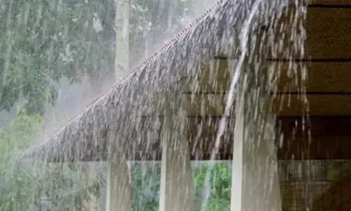 ಉಡುಪಿ ಜಿಲ್ಲೆಯಲ್ಲಿ ಮಳೆ: ಮನೆಗಳಿಗೆ ಹಾನಿ