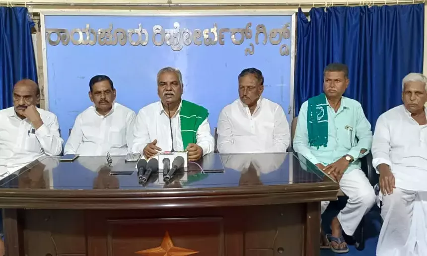 ರಾಯಚೂರು | ತುಂಗಭದ್ರಾ ಕ್ರಸ್ಟರ್ ಗೇಟ್ ಅಳವಡಿಸಲು ಸೆ.8ರಂದು ಪ್ರತಿಭಟನೆ : ಚಾಮರಸ ಮಾಲಿ ಪಾಟೀಲ