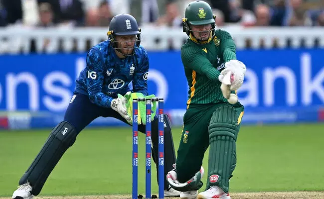 ಏಕದಿನ ಕ್ರಿಕೆಟ್ ದಾಖಲೆಯಲ್ಲೇ ಪ್ರಥಮ : ವಿಶ್ವದಾಖಲೆ ಸೃಷ್ಟಿಸಿದ ದಕ್ಷಿಣ ಆಫ್ರಿಕಾ ಬ್ಯಾಟರ್‌