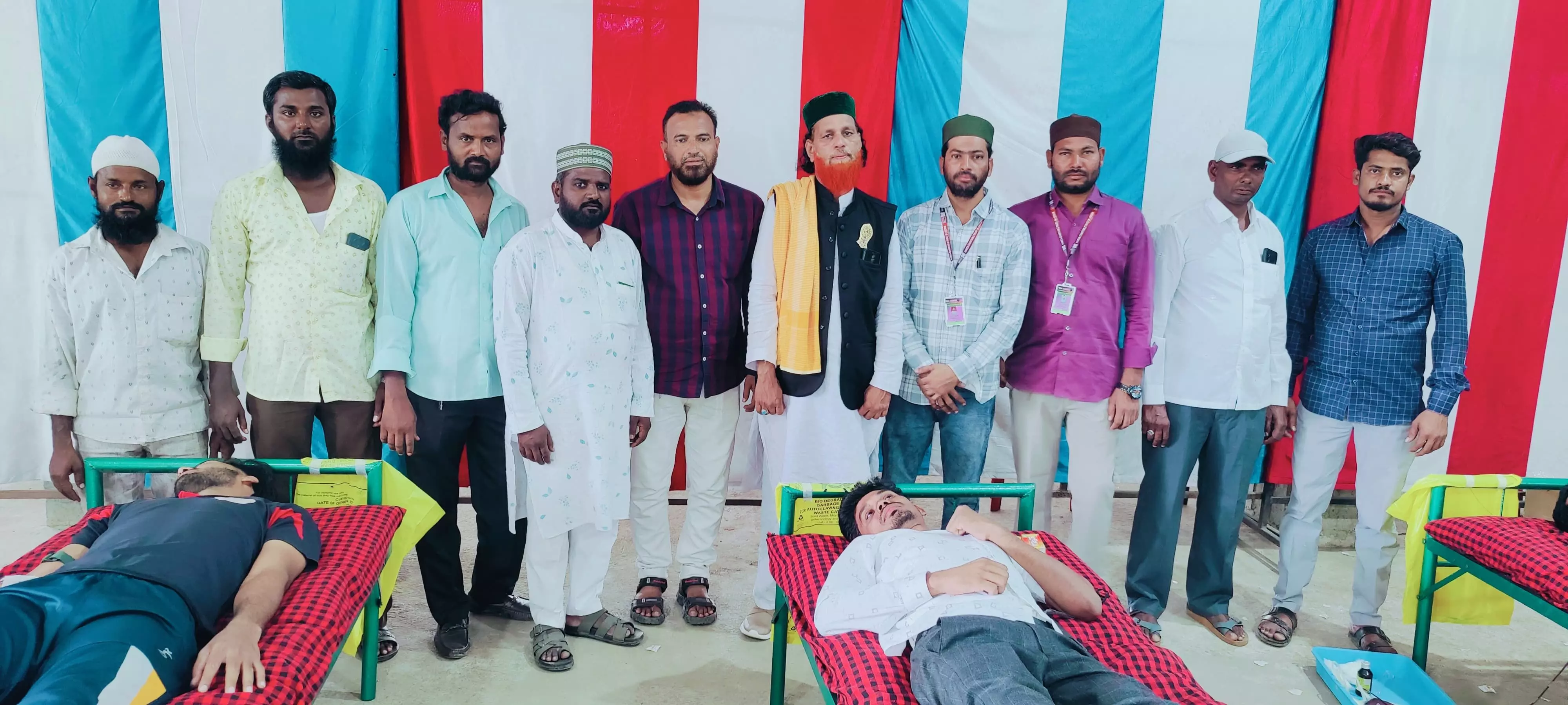 ಸೇಡಂ | ಮುಹಮ್ಮದ್ ಪೈಗಂಬರ್ ಅವರ ಜನ್ಮದಿನದ ಅಂಗವಾಗಿ ರಕ್ತದಾನ ಶಿಬಿರ