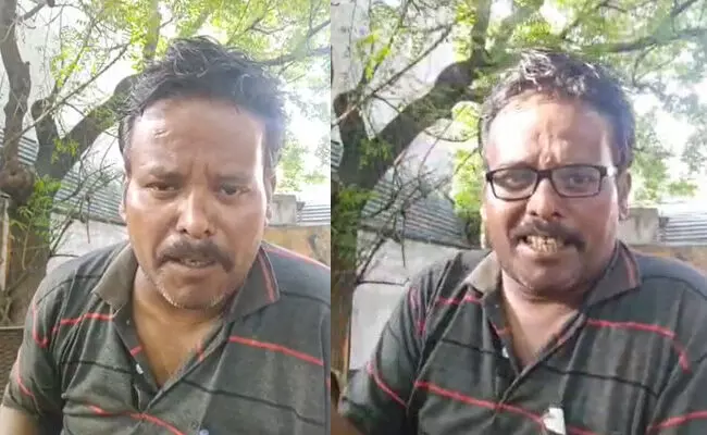 ಕಲಬುರಗಿ | ನನಗೆ ಗನ್ ಸಿಕ್ಕರೆ ಭ್ರಷ್ಟ ಅಧಿಕಾರಿಗಳನ್ನು ಉಡಾಯಿಸುವೆ ಎಂದ ಶಿಕ್ಷಕ : ವೀಡಿಯೊ ವೈರಲ್ ಕಲಬುರಗಿ | ನನಗೆ ಗನ್ ಸಿಕ್ಕರೆ ಭ್ರಷ್ಟ ಅಧಿಕಾರಿಗಳನ್ನು ಉಡಾಯಿಸುವೆ ಎಂದ ಶಿಕ್ಷಕ : ವೀಡಿಯೊ ವೈರಲ್