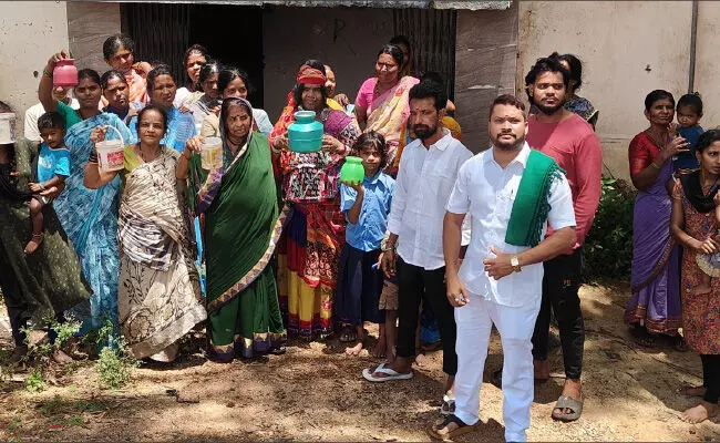 ನೀರಿನ ವ್ಯವಸ್ಥೆಯಿಲ್ಲದ ಭಗತ್ ಸಿಂಗ್ ನಗರದ ಸಾರ್ವಜನಿಕ ಶೌಚಾಲಯ