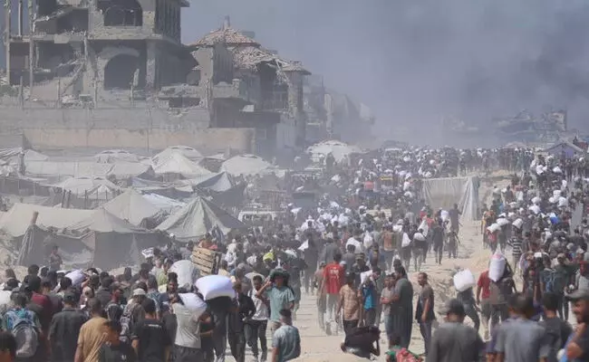 `ಹಸಿವಿನ ದುರಂತ ನಿಲ್ಲಿಸುವಂತೆ ಇಸ್ರೇಲ್‍ ಗೆ ವಿಶ್ವ ಆರೋಗ್ಯ ಸಂಸ್ಥೆ ಆಗ್ರಹ