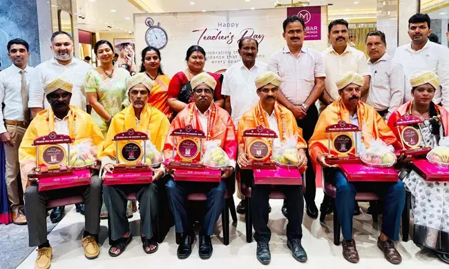 ಮಲಬಾರ್ ಗೋಲ್ದ್‌ನಿಂದ ಶಿಕ್ಷಕರ ದಿನಾಚರಣೆ: ಸಾಧಕರಿಗೆ ಸನ್ಮಾನ