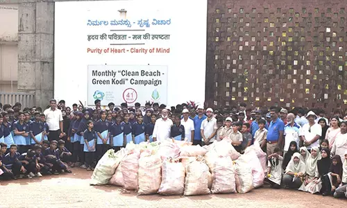 ಕೋಡಿ ಬ್ಯಾರೀಸ್‌ನಲ್ಲಿ 41ನೇ ‘ಸ್ವಚ್ಛ ಕಡಲತೀರ -ಹಸಿರು ಕೋಡಿ’ ಅಭಿಯಾನ