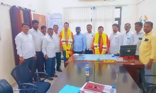 ಯಾದಗಿರಿ | ವಿಶ್ವೇಶ್ವರಯ್ಯ ಪ್ರಶಸ್ತಿ ಪಡೆದ ಲೋಕೋಪಯೋಗಿ ಇಲಾಖೆಯ ಇಂಜಿನಿಯರ್‌ಗಳಿಗೆ ದ.ಸಂ.ಸ ವತಿಯಿಂದ ಸನ್ಮಾನ