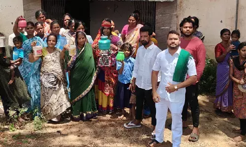 ನೀರಿನ ವ್ಯವಸ್ಥೆಯಿಲ್ಲದ ಭಗತ್ ಸಿಂಗ್ ನಗರದ ಸಾರ್ವಜನಿಕ ಶೌಚಾಲಯ