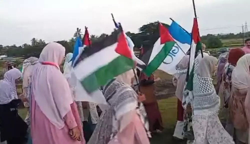 ಕೇರಳ | ಫೆಲೆಸ್ತೀನ್ ಪರ ಪ್ರತಿಭಟನೆ : ಜಿಐಒ ವಿದ್ಯಾರ್ಥಿನಿ ಸಂಘಟನೆಯ 30 ಕಾರ್ಯಕರ್ತೆಯರ ವಿರುದ್ಧ ಪ್ರಕರಣ ದಾಖಲು