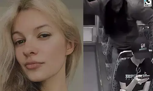 ಅಮೆರಿಕ ರೈಲಿನಲ್ಲಿ ಉಕ್ರೇನ್ ನಿರಾಶ್ರಿತೆಯ ಬರ್ಬರ ಕೊಲೆ; ವಿಡಿಯೊ ವೈರಲ್