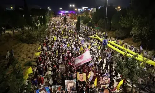 ಗಾಝಾ ನಗರದಲ್ಲಿ ಮಿಲಿಟರಿ ಕಾರ್ಯಾಚರಣೆಗೆ ಇಸ್ರೇಲಿಗರ ವಿರೋಧ!