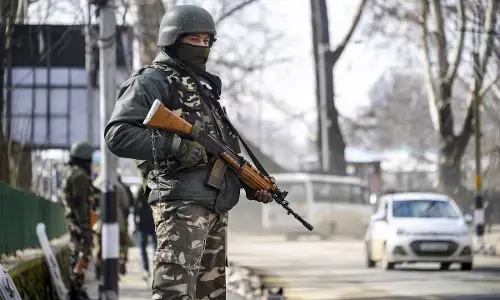 ಜಮ್ಮು ಮತ್ತು ಕಾಶ್ಮೀರ | ಸೇನಾ ಪಡೆ-ಉಗ್ರರ ನಡುವೆ ಗುಂಡಿನ ಚಕಮಕಿ: ಓರ್ವ ಉಗ್ರನ ಹತ್ಯೆ