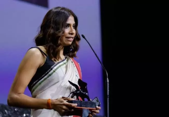 ಪ್ರತಿಯೊಂದು ಮಗುವೂ ಶಾಂತಿ, ಸ್ವಾತಂತ್ರ್ಯ, ವಿಮೋಚನೆಗೆ ಅರ್ಹ; ಫೆಲಸ್ತೀನ್ ಇದಕ್ಕೆ ಹೊರತಾಗಿಲ್ಲ: ವೆನಿಸ್ ಚಲನಚಿತ್ರೋತ್ಸವ ವೇದಿಕೆಯಲ್ಲಿ ಅನುಪರ್ಣ ರಾಯ್