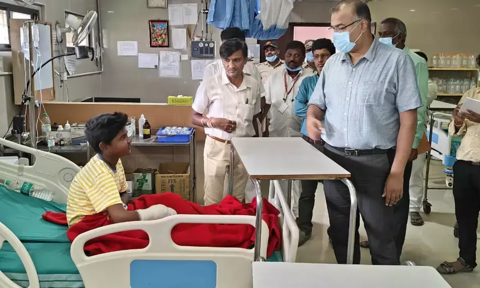 ರಾಯಚೂರು | ಓಪೆಕ್ ಆಸ್ಪತ್ರೆಗೆ ನ್ಯಾ.ಎಚ್.ಎ.ಸಾತ್ವಿಕ್ ಭೇಟಿ : ಪರಿಶೀಲನೆ