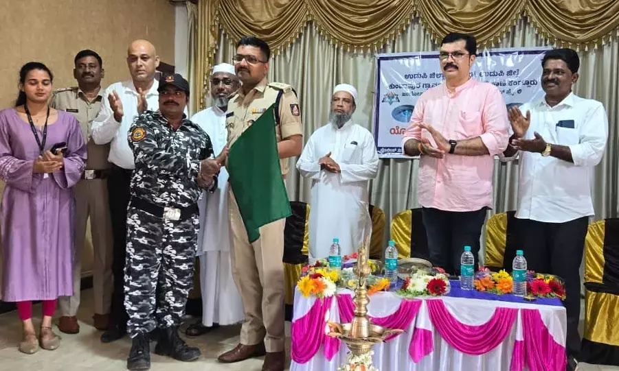 ಕಂಡ್ಲೂರಿನಲ್ಲಿ ದೃಷ್ಟಿ ಯೋಜನೆಗೆ ಚಾಲನೆ| ಸಾರ್ವಜನಿಕ ಸಹಭಾಗಿತ್ವದ ದೂರಗಾಮಿ ಯೋಜನೆ: ಎಸ್ಪಿ ಹರಿರಾಂ ಶಂಕರ್