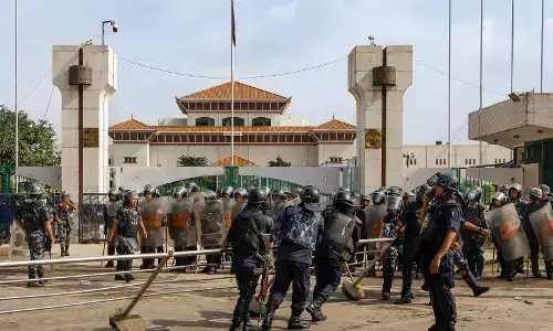 ನೇಪಾಳ ಪ್ರತಿಭಟನೆ|ಕಠ್ಮಂಡು ವಿಮಾನ ನಿಲ್ದಾಣವನ್ನು ವಶಕ್ಕೆ ಪಡೆದ ನೇಪಾಳ ಸೇನೆ