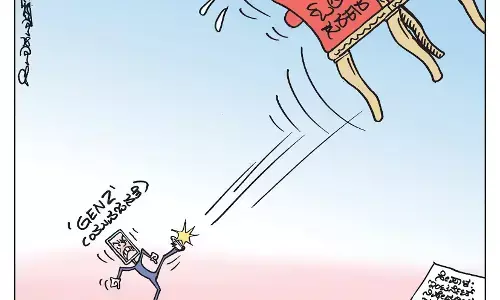 ಛೂ ಬಾಣ | ಪಿ. ಮಹಮ್ಮದ್ ಕಾರ್ಟೂನ್