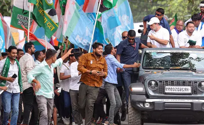 ವಿದೇಶ ಪ್ರವಾಸ ವೇಳೆ ರಾಹುಲ್‌ರಿಂದ ಭದ್ರತಾ ಶಿಷ್ಟಾಚಾರ ಉಲ್ಲಂಘನೆ : ಸಿಆರ್‌ಪಿಎಫ್ ಪತ್ರ ಉಲ್ಲೇಖಿಸಿ ಬಿಜೆಪಿ ಆರೋಪ