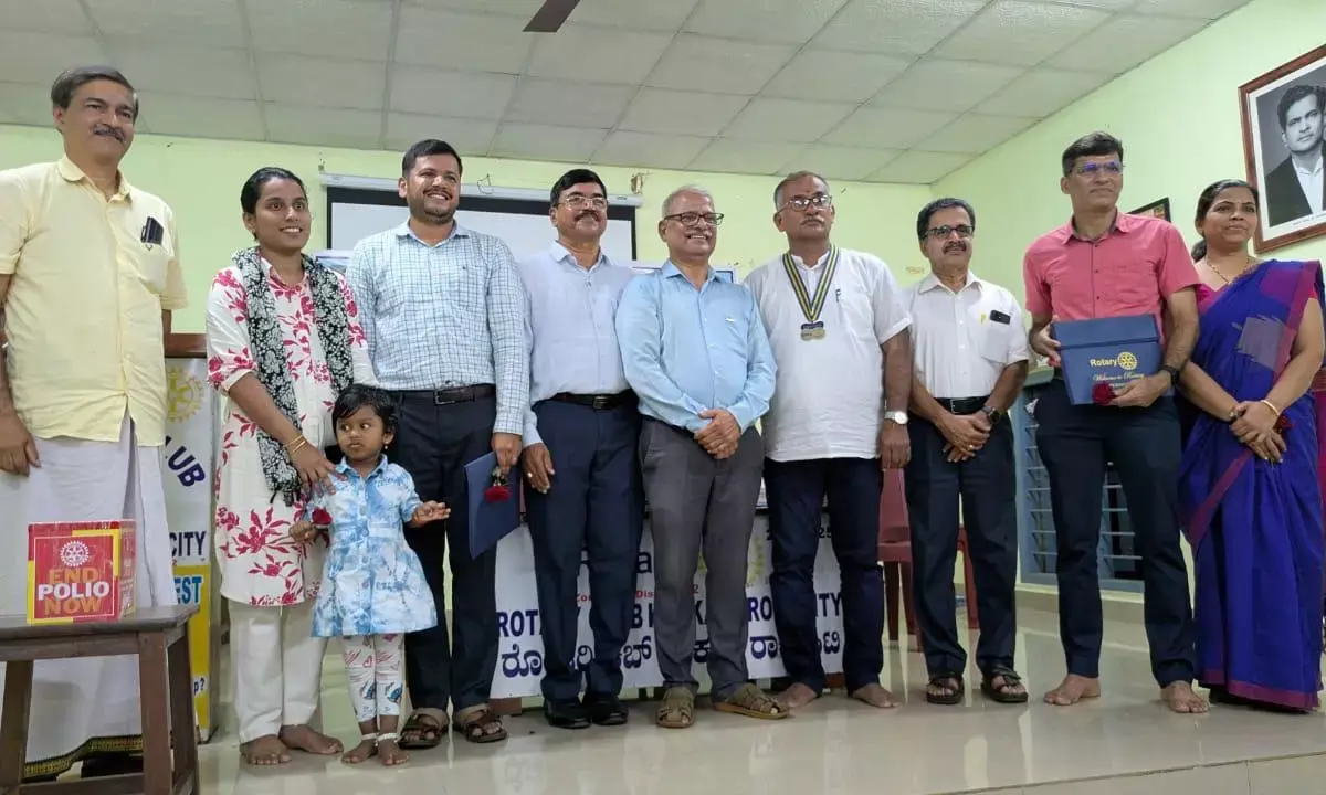 ಕಾರ್ಕಳ : ರೋಟರಿ ರಾಕ್ ಸಿಟಿ ವತಿಯಿಂದ ಶಿಕ್ಷಕರ ದಿನಾಚರಣೆ