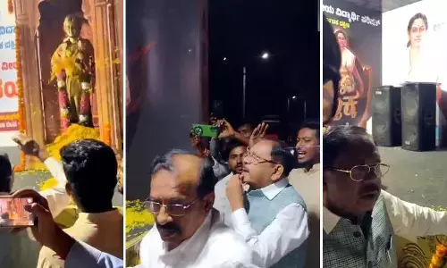 ತುಮಕೂರು: ಎಬಿವಿಪಿ ಕಾರ್ಯಕ್ರಮದಲ್ಲಿ ಗೃಹಸಚಿವ ಪರಮೇಶ್ವರ್ ಭಾಗಿ