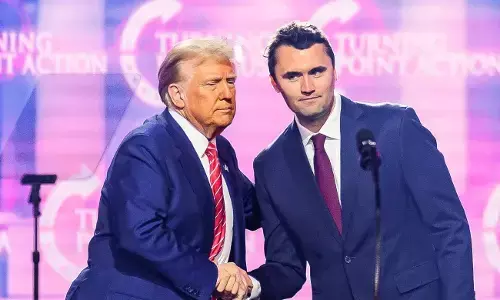 ಚಾರ್ಲಿ ಕಿರ್ಕ್ ಹತ್ಯೆಕೋರ ಬಂಧನ: ಡೊನಾಲ್ಡ್ ಟ್ರಂಪ್