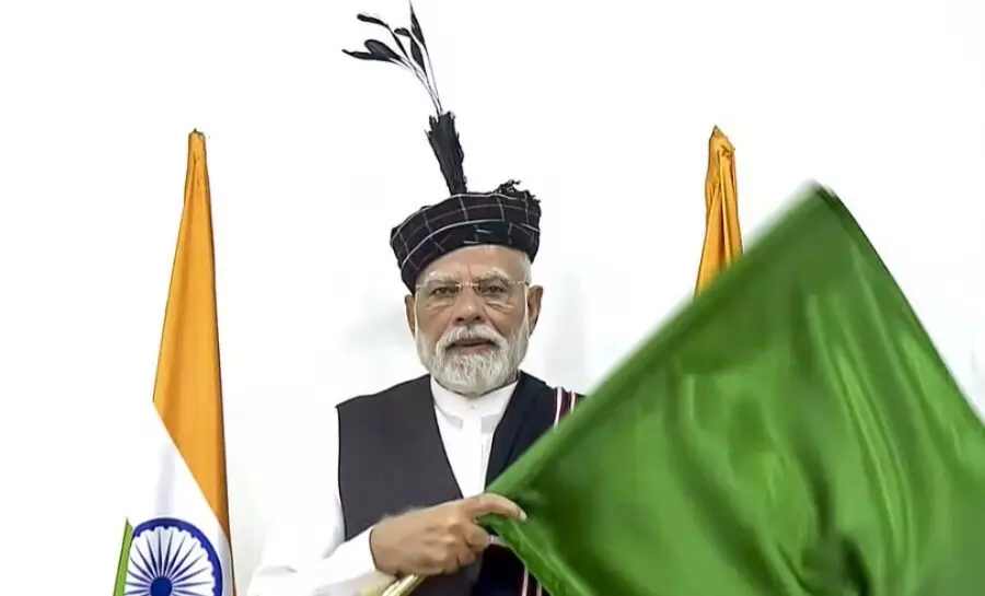 ಪ್ರಧಾನಿ ಮೋದಿಯಿಂದ ಮಿಝೋರಾಂನ ಪ್ರಥಮ ರೈಲು ಮಾರ್ಗ ಉದ್ಘಾಟನೆ