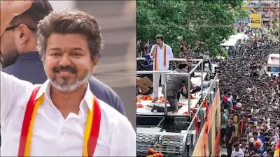 2026ರ ತಮಿಳುನಾಡು ವಿಧಾನಸಭಾ ಚುನಾವಣೆ : ರಾಜ್ಯಾದ್ಯಂತ ಬೃಹತ್ ಪ್ರಚಾರ ಆರಂಭಿಸಿದ ನಟ ವಿಜಯ್ 2026ರ ತಮಿಳುನಾಡು ವಿಧಾನಸಭಾ ಚುನಾವಣೆ : ರಾಜ್ಯಾದ್ಯಂತ ಬೃಹತ್ ಪ್ರಚಾರ ಆರಂಭಿಸಿದ ನಟ ವಿಜಯ್