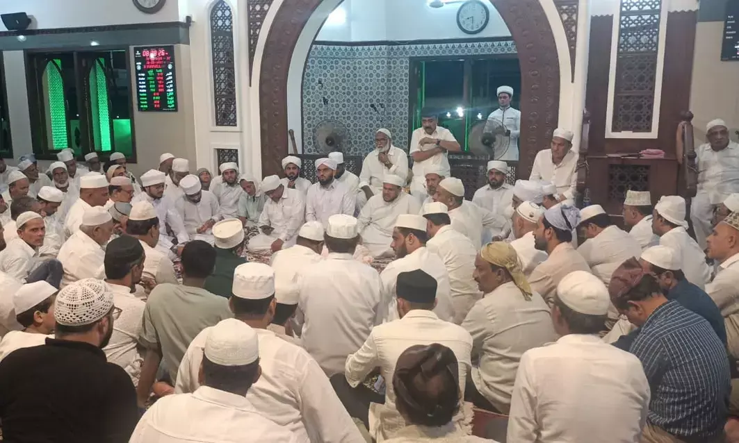 ಪಂಪ್ವೆಲ್‌ | ತಕ್ವಾ ಜುಮಾ ಮಸೀದಿಯಲ್ಲಿ ನಡೆದ ಮೌಲಿದ್ ಮಜ್ಲಿಸ್
