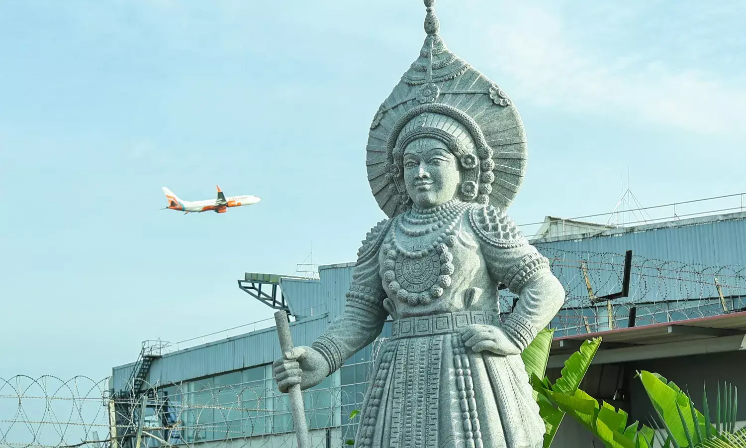 ಮಂಗಳೂರು ಅಂತರ್‌ರಾಷ್ಟ್ರೀಯ ವಿಮಾನ ನಿಲ್ದಾಣದಲ್ಲಿ ಯಕ್ಷಗಾನದ ಪ್ರತಿಮೆ ಅನಾವರಣ