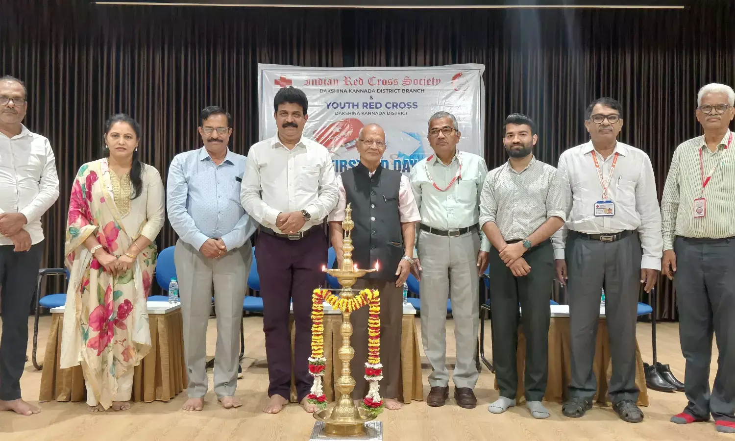 ರೆಡ್‌ಕ್ರಾಸ್‌ನಿಂದ ವಿಶ್ವ ಪ್ರಥಮ ಚಿಕಿತ್ಸೆ ದಿನಾಚರಣೆ| ಪ್ರಥಮ ಚಿಕಿತ್ಸೆಯಿಂದ ಜೀವ ಉಳಿಸಲು ಸಾಧ್ಯ: ಡಾ. ರಾಮಚಂದ್ರ ಭಟ್