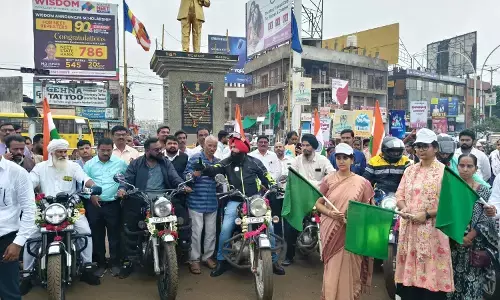 ಬೀದರ್ | ಪ್ರಜಾಪ್ರಭುತ್ವ ದಿನಾಚರಣೆಯ ಅಂಗವಾಗಿ ಡಿಸಿ ಶಿಲ್ಪಾ ಶರ್ಮಾರಿಂದ ಬೈಕ್ ರ‍್ಯಾಲಿಗೆ ಚಾಲನೆ